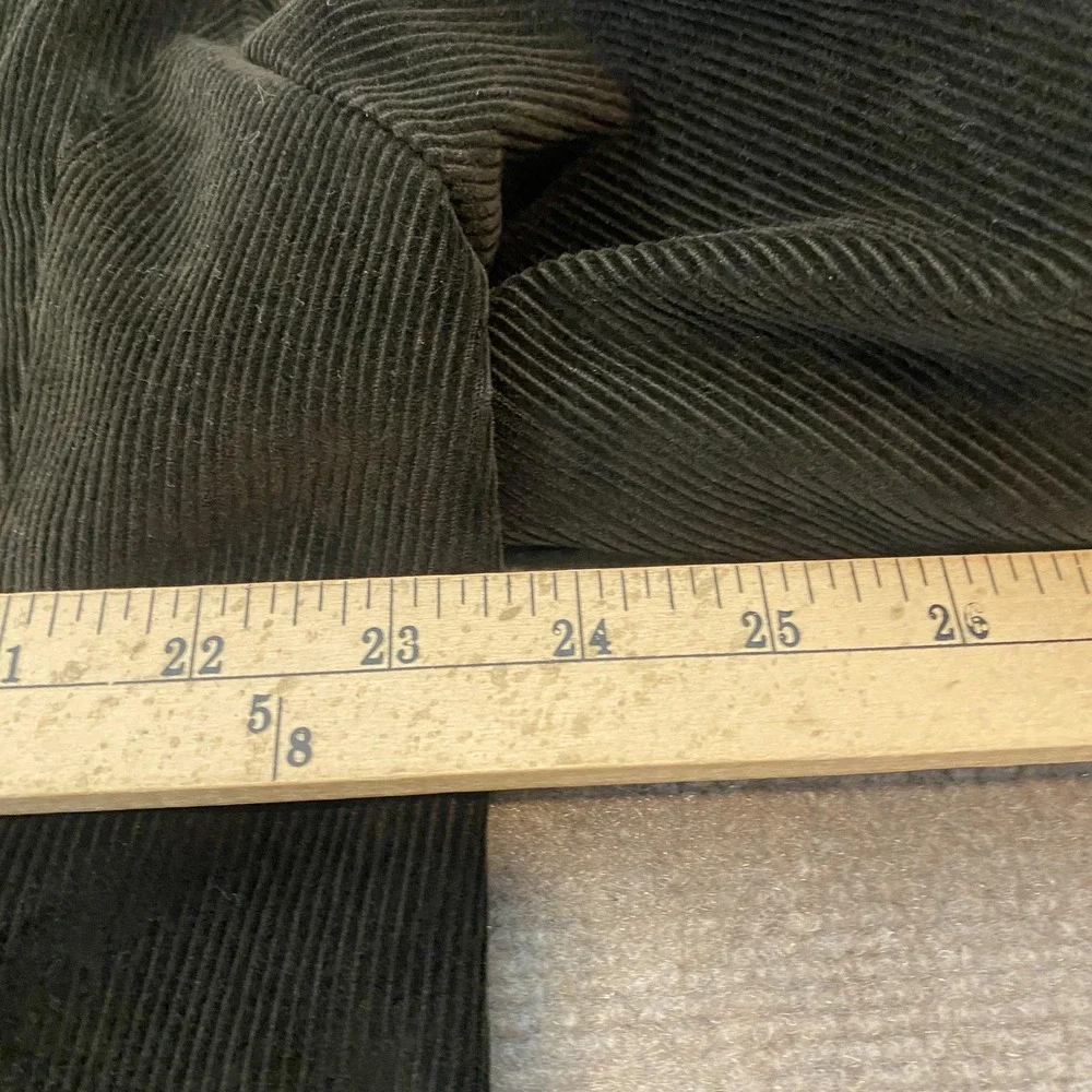 Lans'‎ End Blazer Mens 46 Regular Brown Corduroy Cotton Lined Jacket Classic